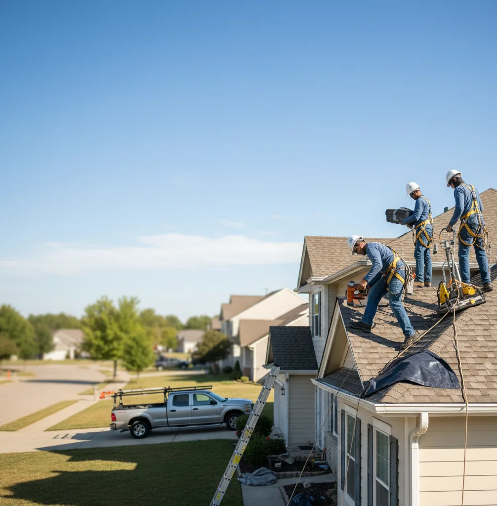 Commercial Roof Repair in Evart, MI